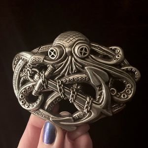 Octopus Belt Buckle